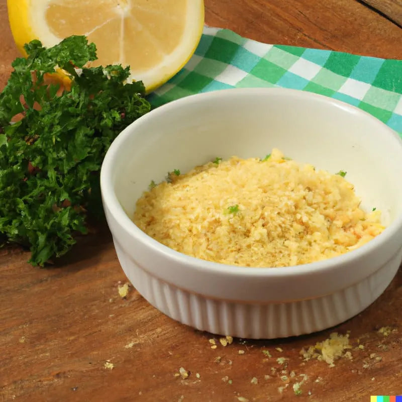 Zesty Lemon and Parsley Breadcrumbs | Commercial Dehydrators
