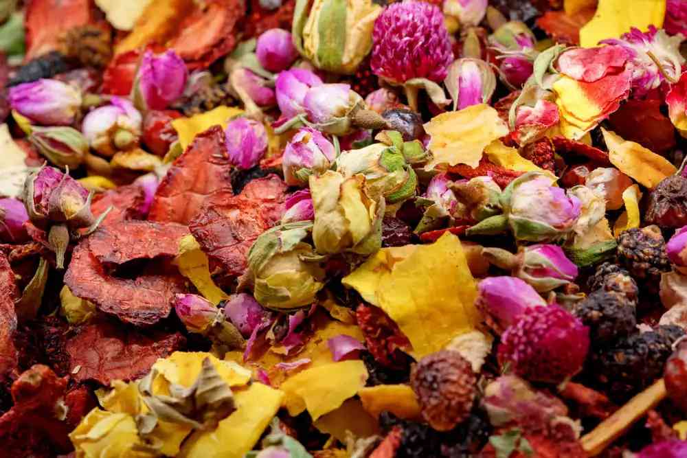 Dehydrated Flowers