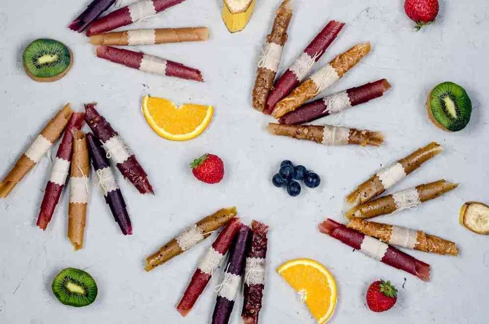 Dehydrated Fruit Roll-Ups