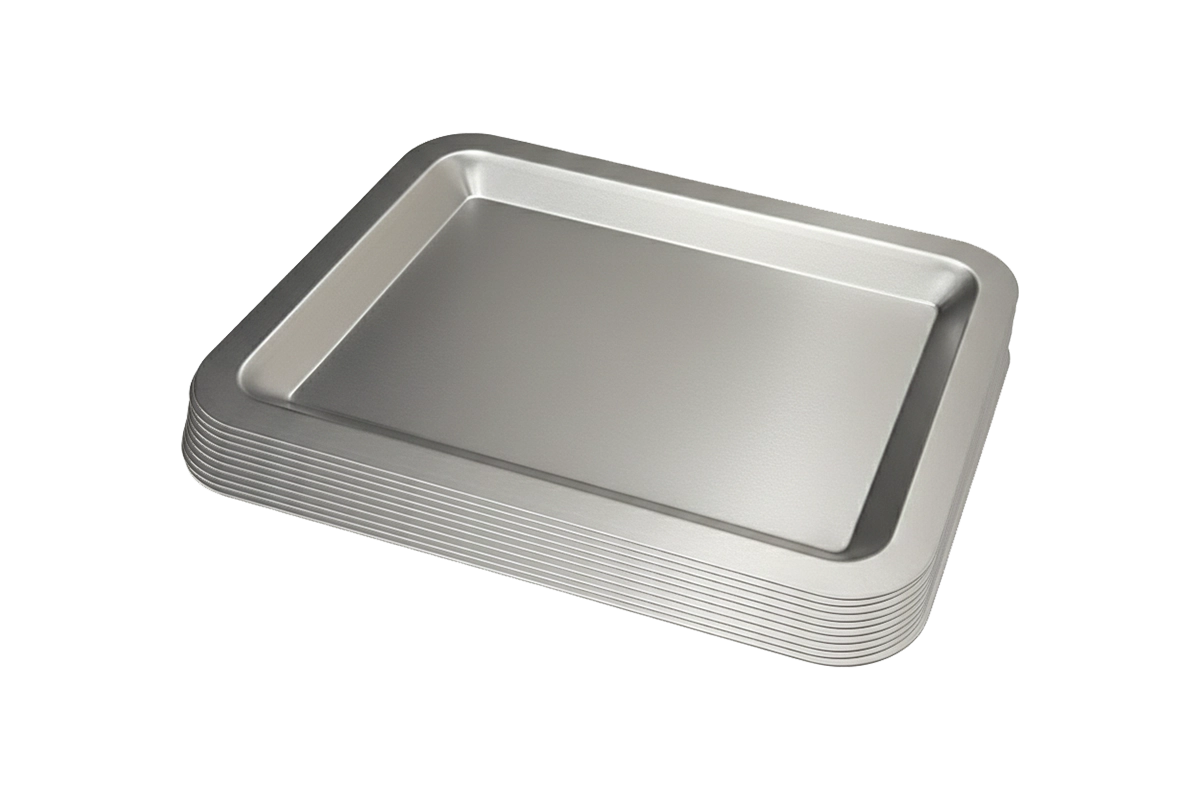 8" x 12" Stainless Steel Pan Trays