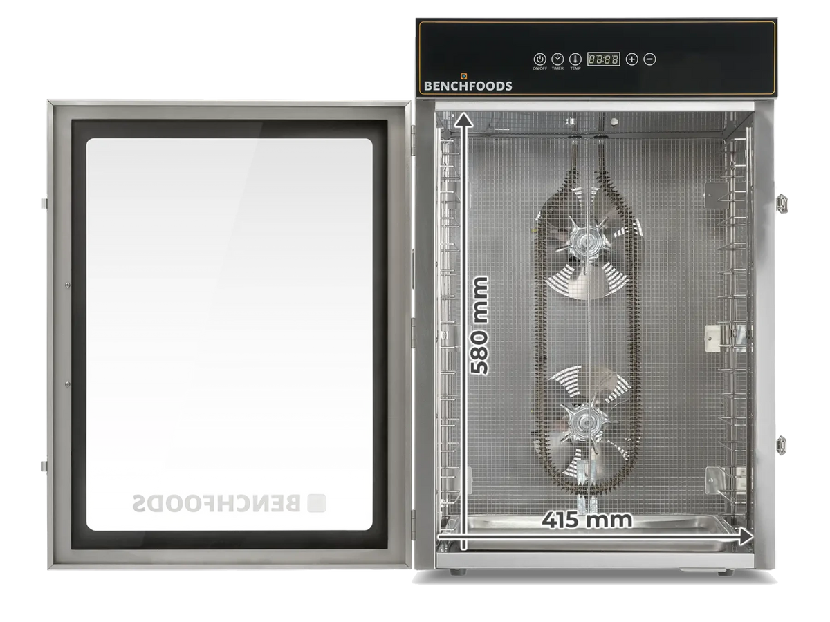 1 Zone / 16 Tray / 27.5 sq. ft Tray Area - Biltong Bundle / USCA