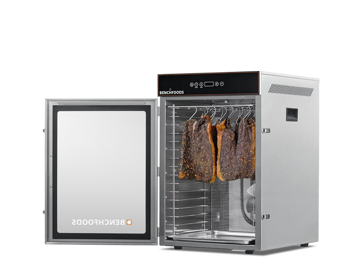 Benchfoods 1 Zone 16 Tray Biltong Bundle, angle open