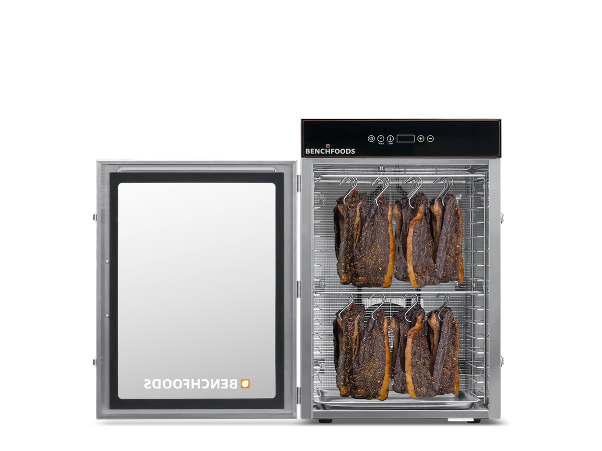 Benchfoods 1 Zone 16 Tray Biltong Bundle, door open front