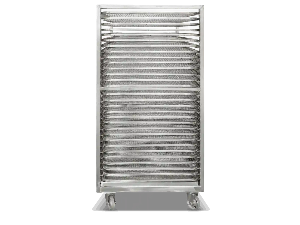 8 Cart / 240 - 480 Tray / 750 - 1500 sq. ft Total tray area