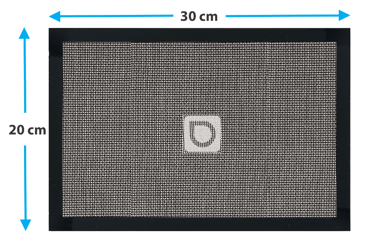 8" x 12" Premium Silicone Non-Stick Mesh Mats