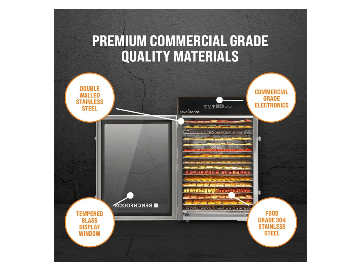 1 Zone / 16 Tray / 27.5 sq. ft Tray Area - Biltong Bundle / USCA