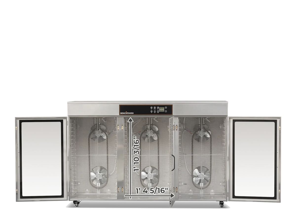 3 Zone / 60 Tray / 107 sq. ft Tray Area - Biltong Bundle