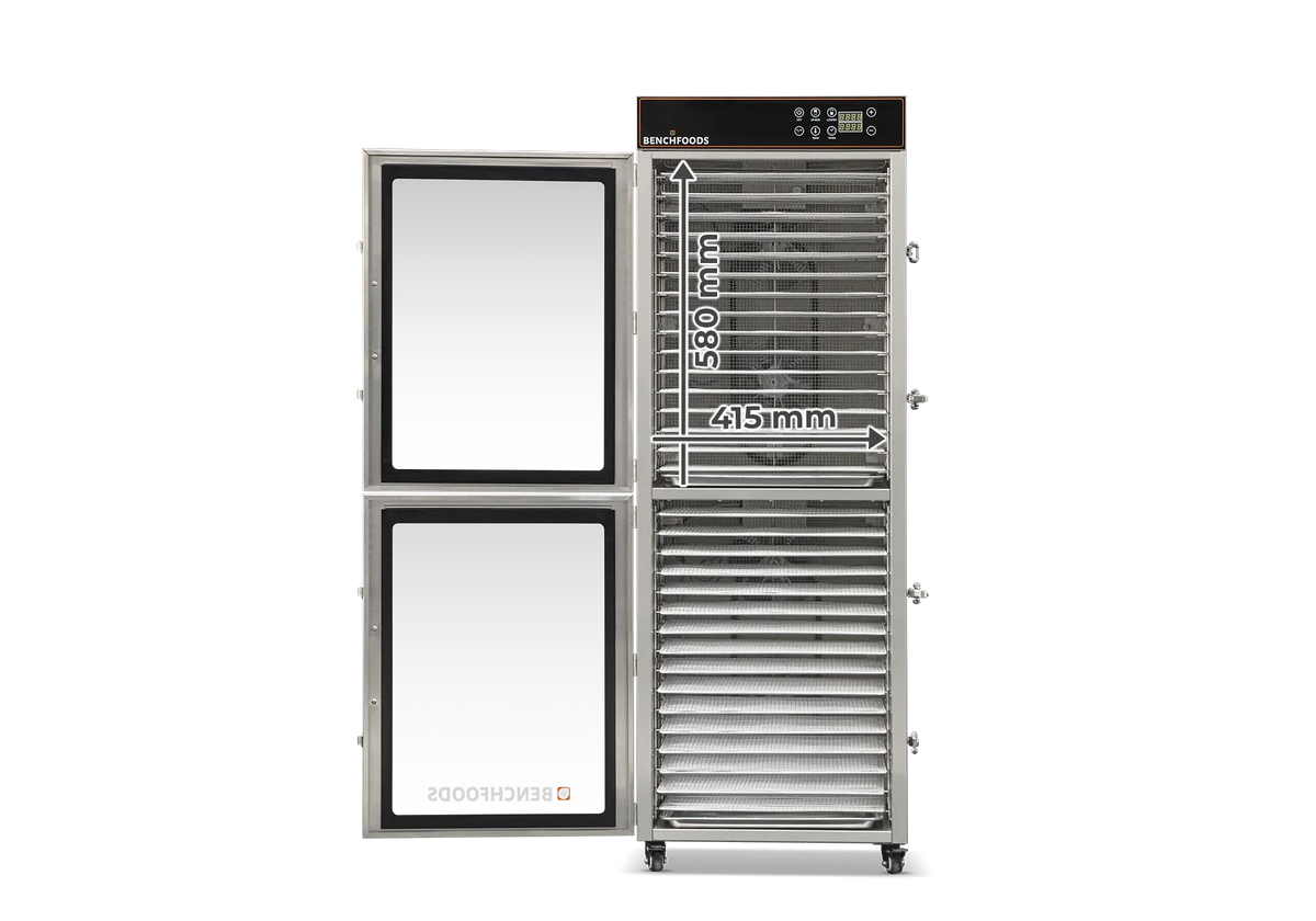 2 Zone - Vertical / 32 Tray / 57 sq. ft Tray Area - Biltong Bundle