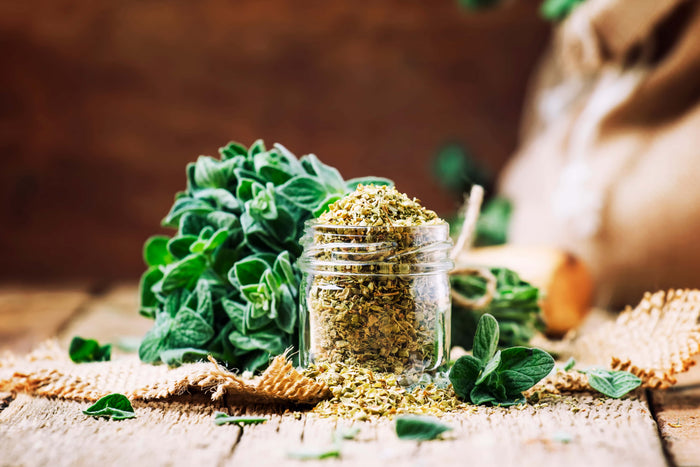 Dehydrated oregano