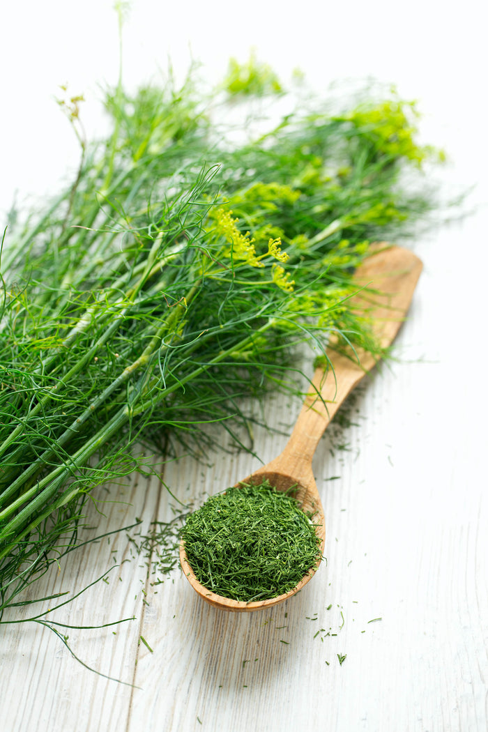 Dehydrated dill
