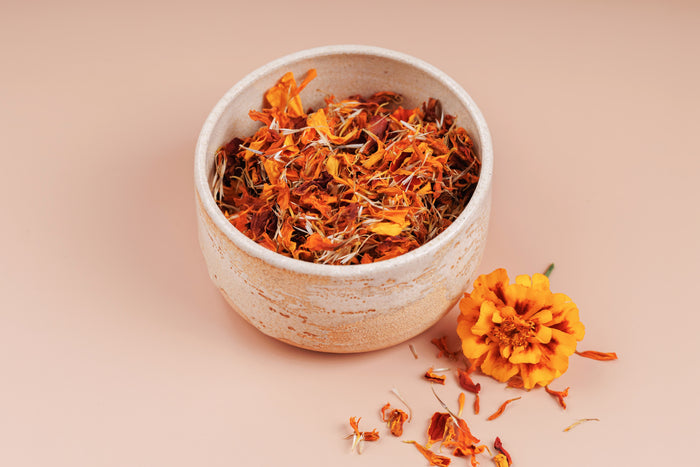 Dehydrated calendula