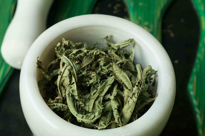 Dehydrated lemon verbena