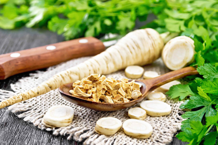 Dehydrated horseradish