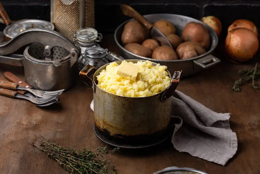 Creamy Cheesy Shredded Potatoes