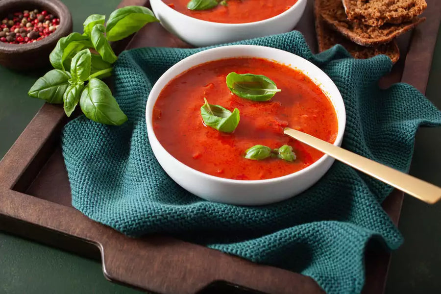 Instant Cream of Tomato and Red Roasted Chile Pepper Soup | Commercial Dehydrators