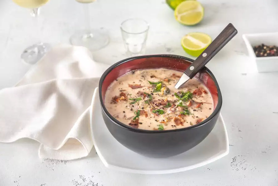 Smoked Salmon Chowder | Commercial Dehydrators