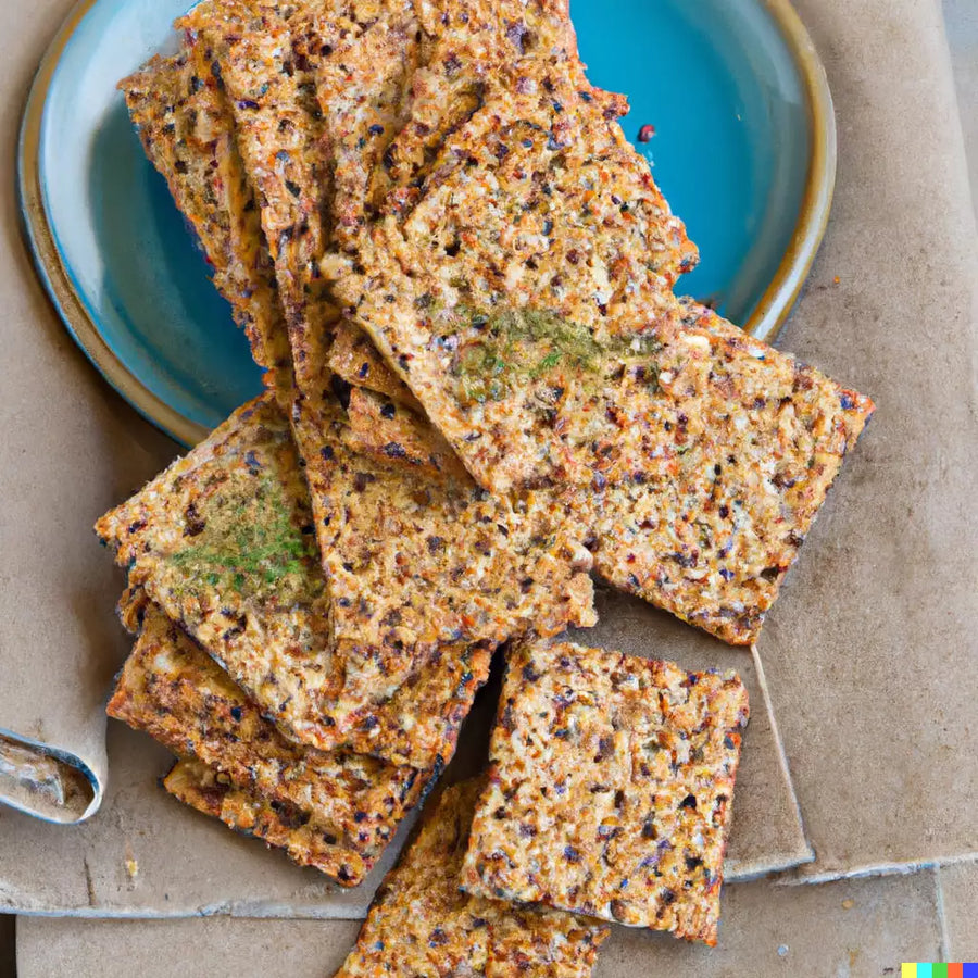 Soy and Ginger Flax Crackers | Commercial Dehydrators