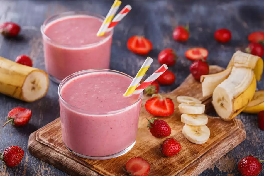 Strawberry-Banana Smoothie | Commercial Dehydrators