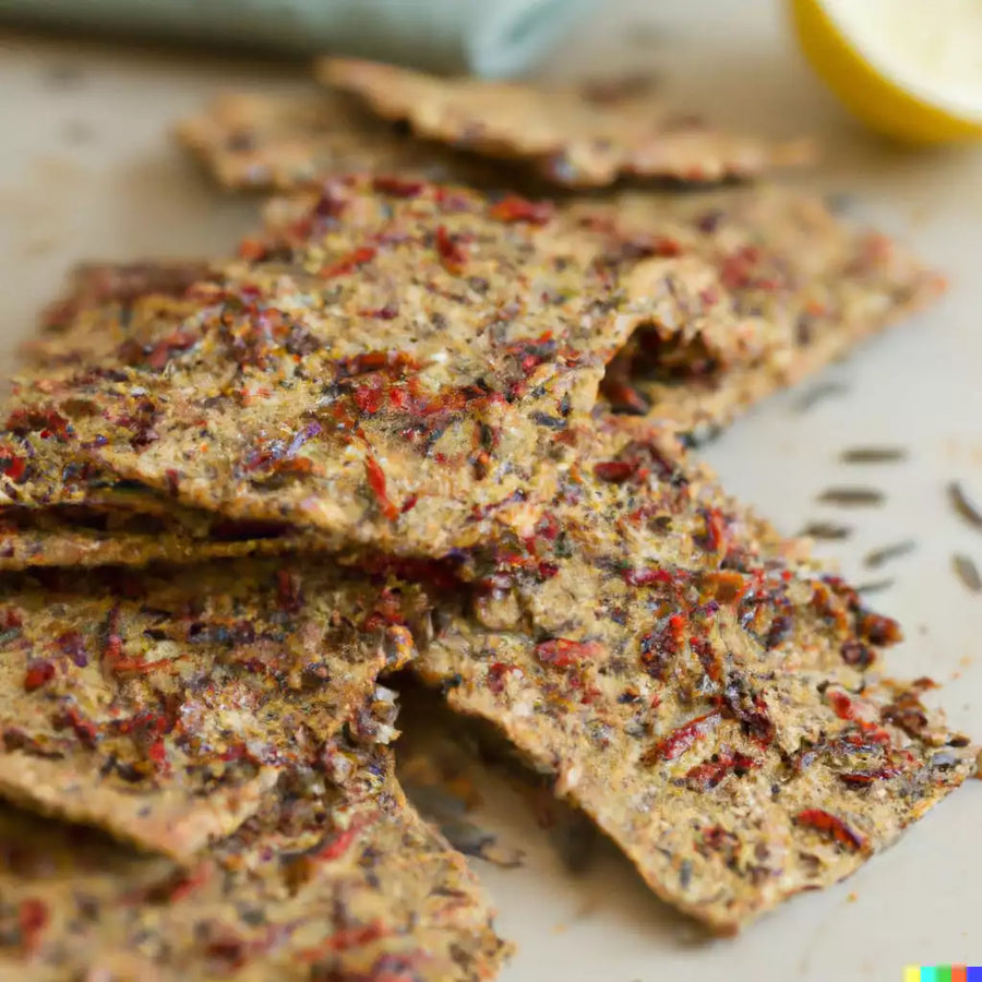 Sundried Tomato Flax Crackers | Commercial Dehydrators