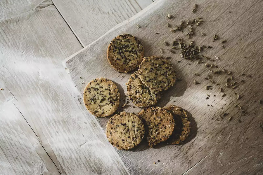 Wasabi Sesame Crackers | Commercial Dehydrators