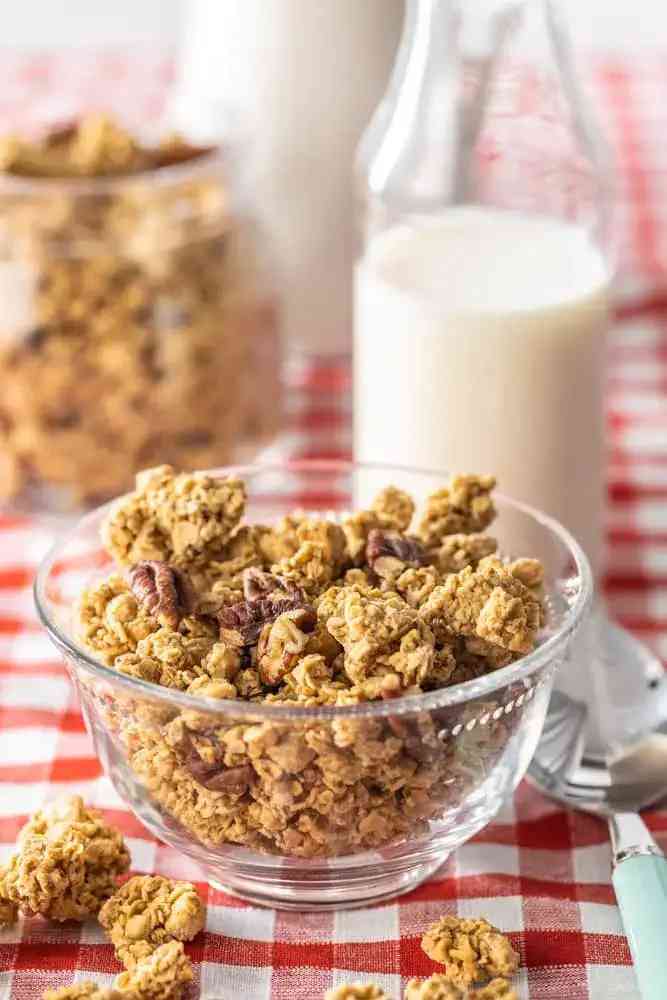 Apple and Nut Raw Cereal