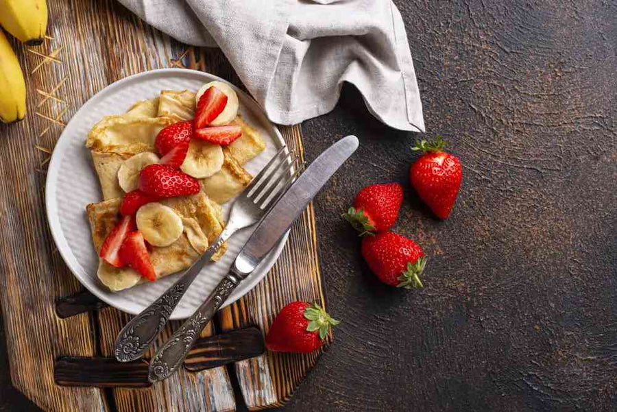 Banana Breakfast Crepes
