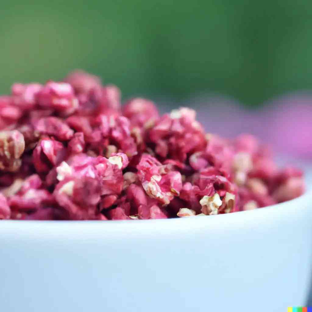 Beet And Hemp Granola