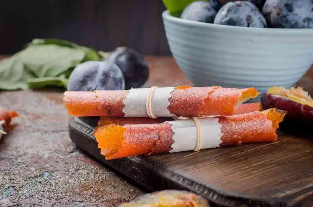 Cherry And Plum Fruit Leather