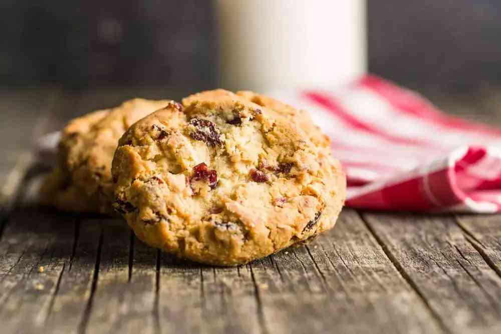 Cherry Coconut Almond Cookies