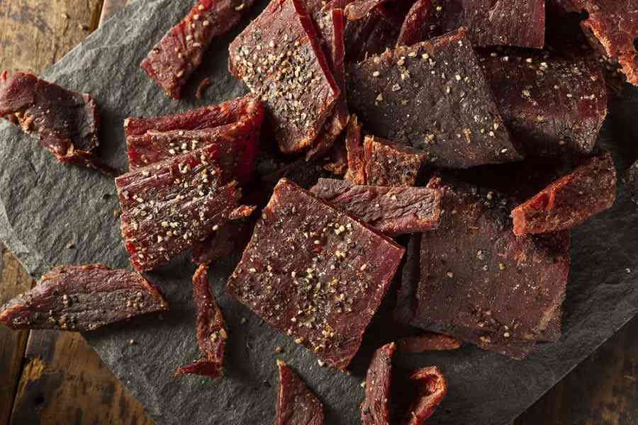 Dehydrated Burgundy Jerky