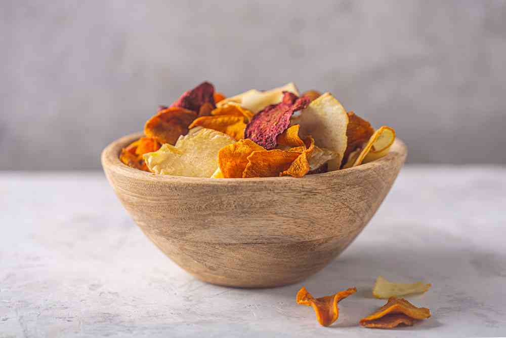 Dehydrated Crispy Carrot Chips