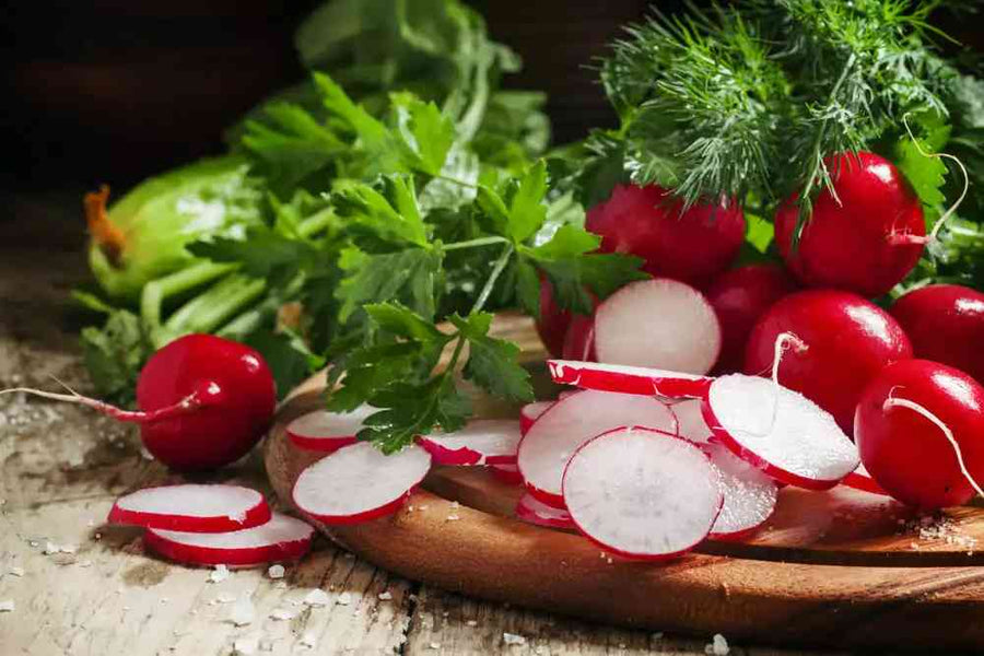 Dehydrated Radishes