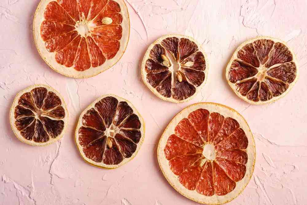Dried Grapefruit Slices