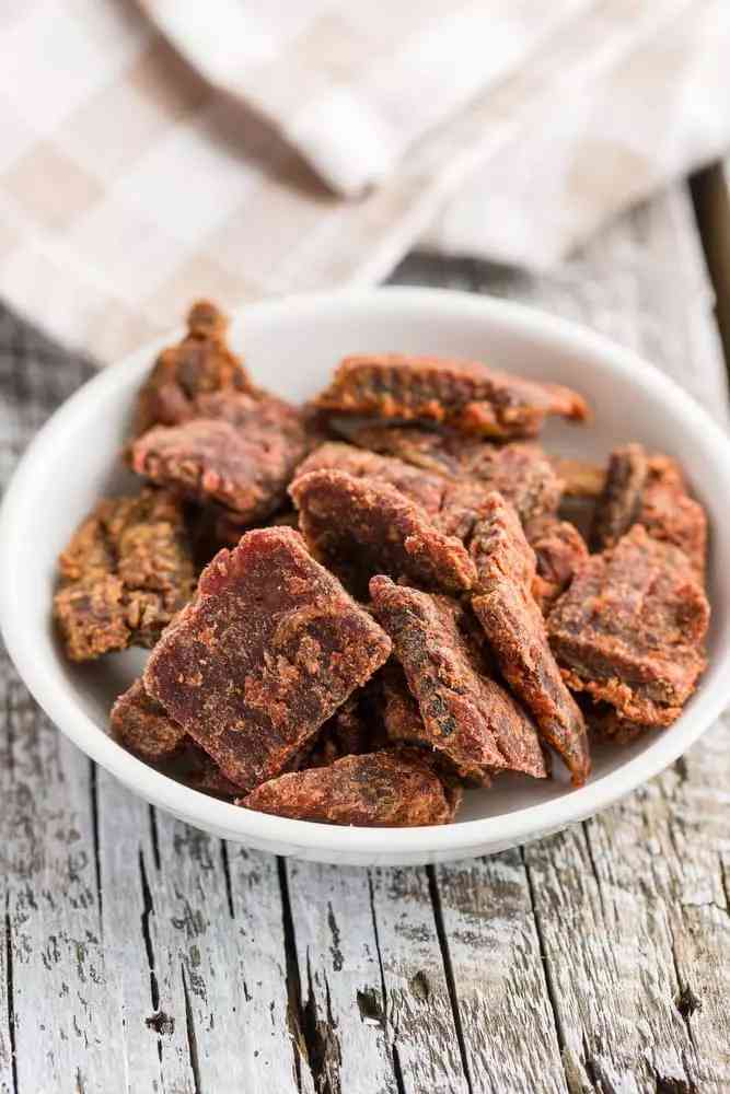 Garlicky Beef Jerky