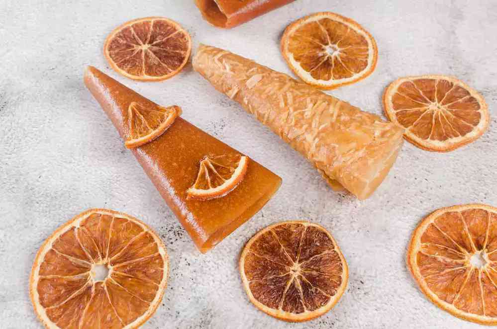 Orange Leather