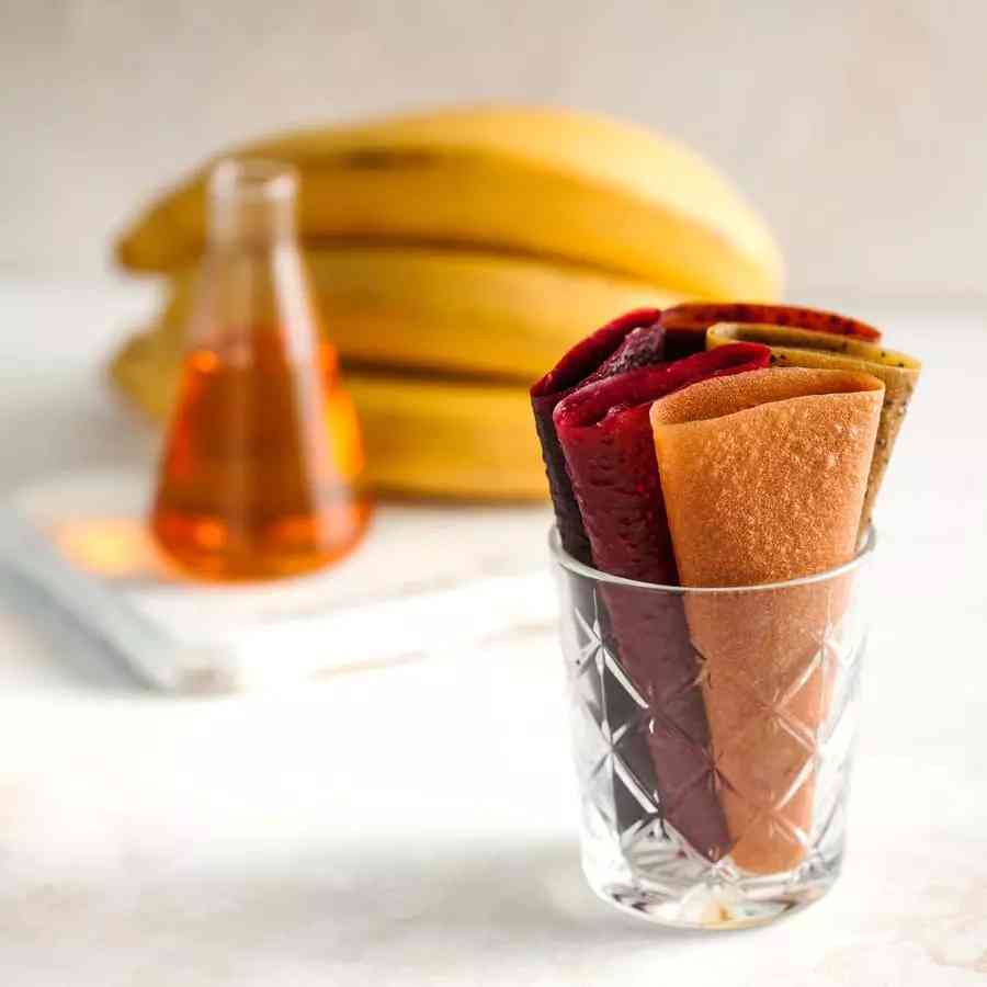 Raspberry Banana Fruit Leather