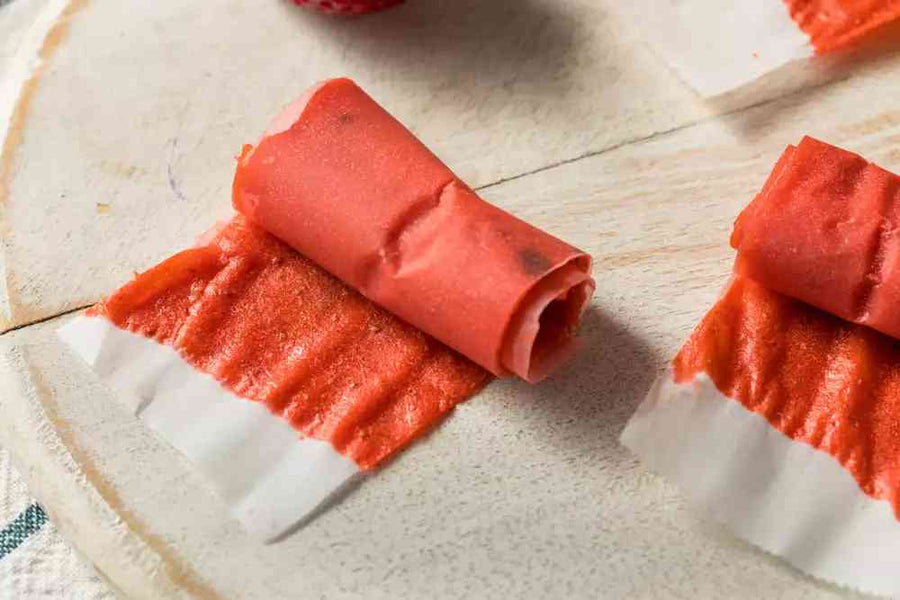 Strawberry Sauce Leather