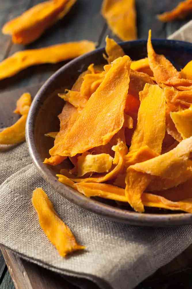 Tangy Dried Mangos