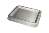 8" x 12" Stainless Steel Pan Trays