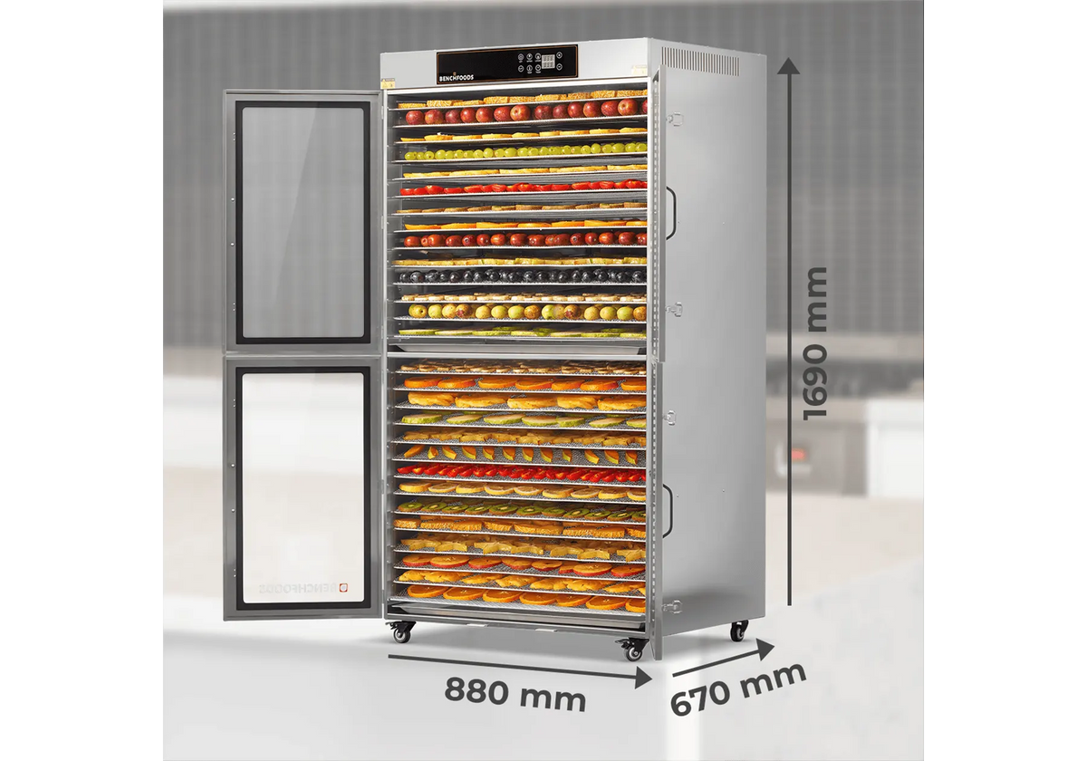 2 Zone / 28 Tray / 130 sq. ft Tray Area - Biltong Bundle