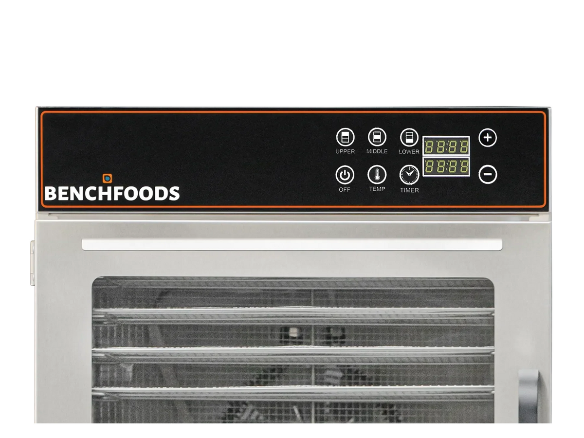 30 Tray dehydrator control panel