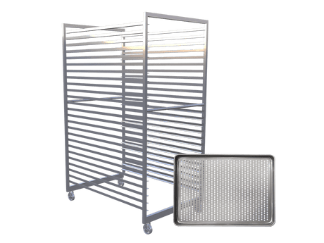 Industrial Trolley | Stainless Steel