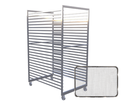 Industrial Trolley | Stainless Steel