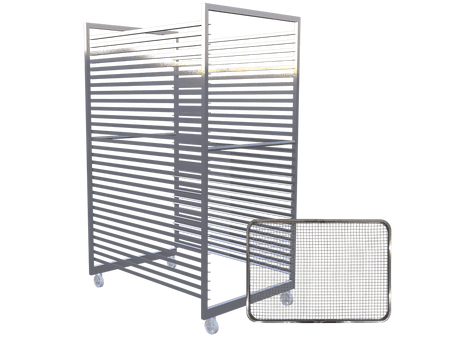 Industrial Trolley | Stainless Steel