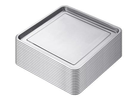 16" x 16" Stainless Steel Pan Trays