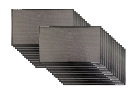 20" x 33.5" Premium Silicone Non-Stick Mesh Mats