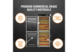 2 Zone - Vertical / 32 Tray / 57 sq. ft Tray Area