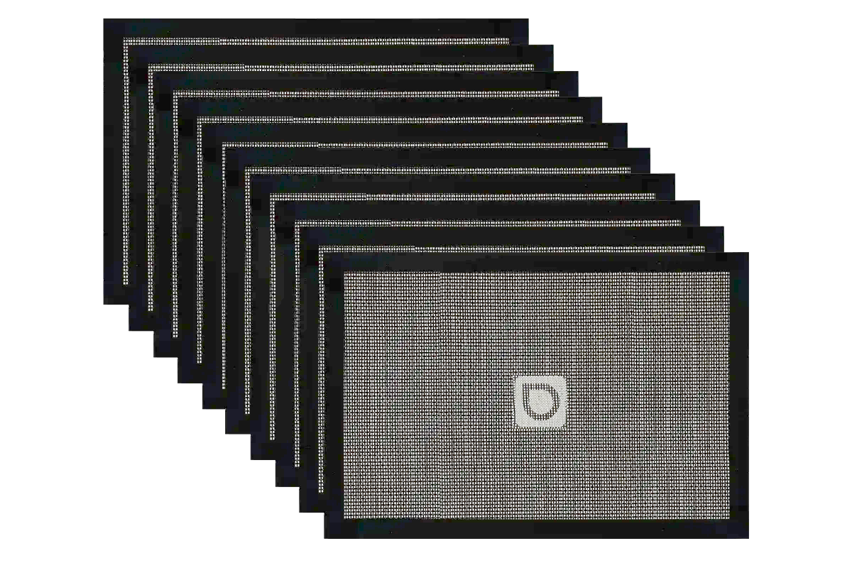 8" x 12" Premium Silicone Non-Stick Mesh Mats