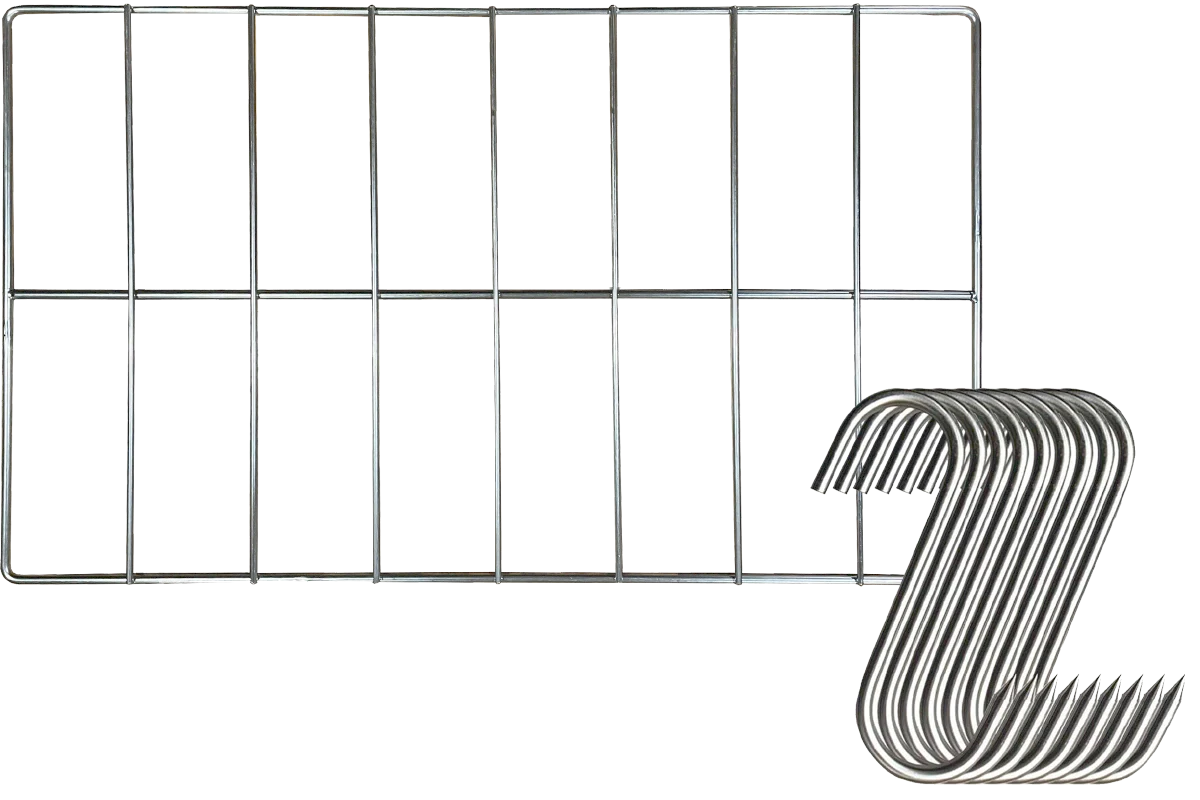 20" x 33.5" Biltong Hook & Rack Bundle