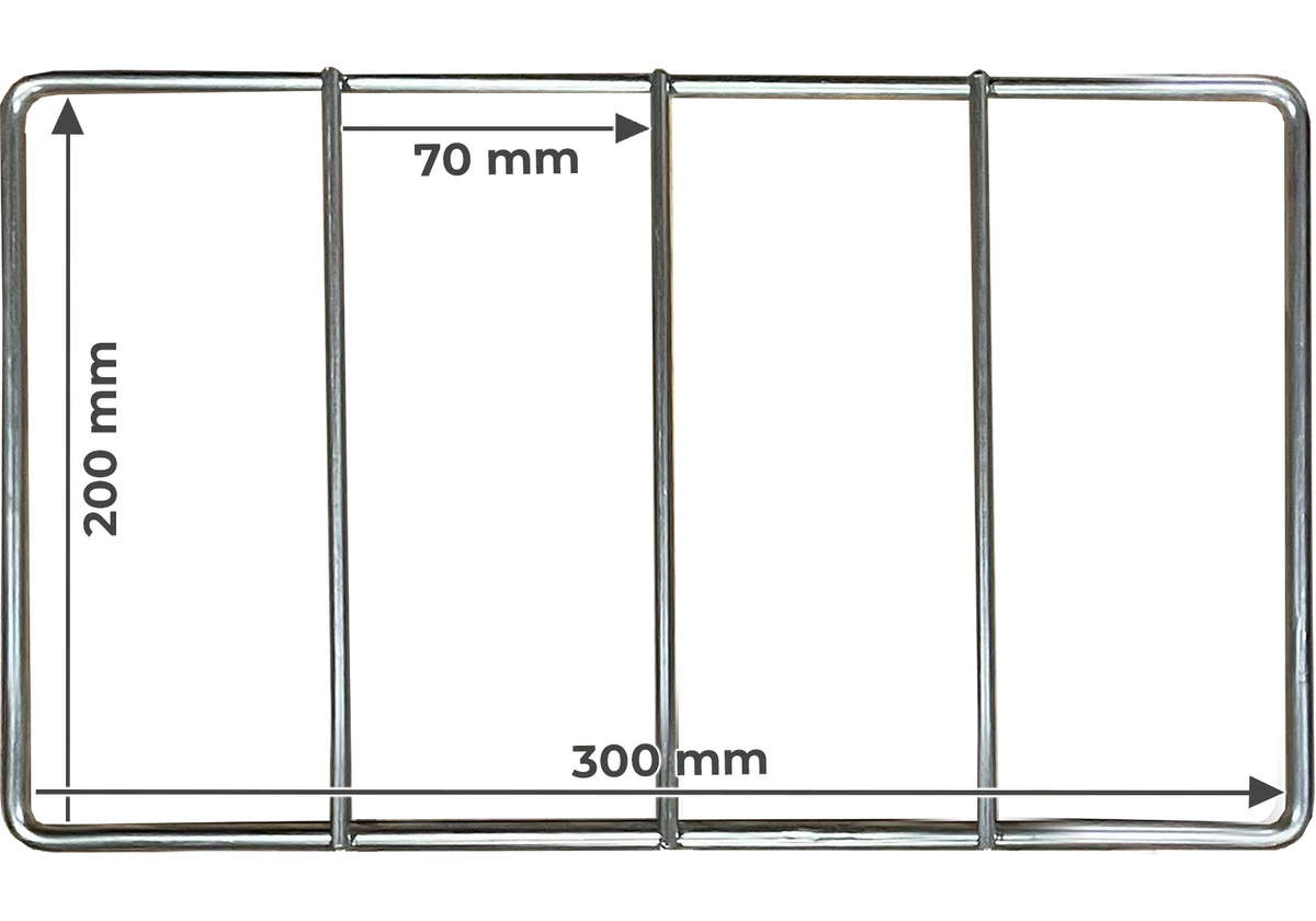 8" x 12" Biltong Rack & Hook Bundle